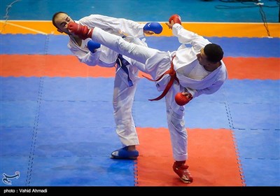 تصویر در پنجمین مرحله اردوی تیم کاراته پلیس‌های ایران برگزار شد
