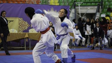 تصویر در مازندران قهرمان مرحله سوم لیگ کاراته وان ایران در بخش دختران شد